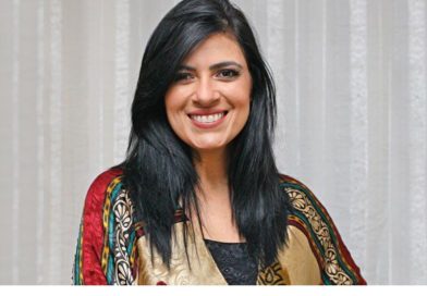 Fernanda Brum participa do culto do Bope