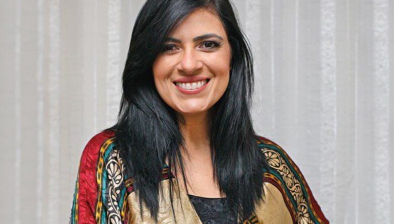 Fernanda Brum participa do culto do Bope