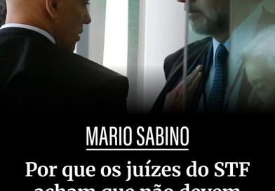 Autocracia é dos juízes do STF.