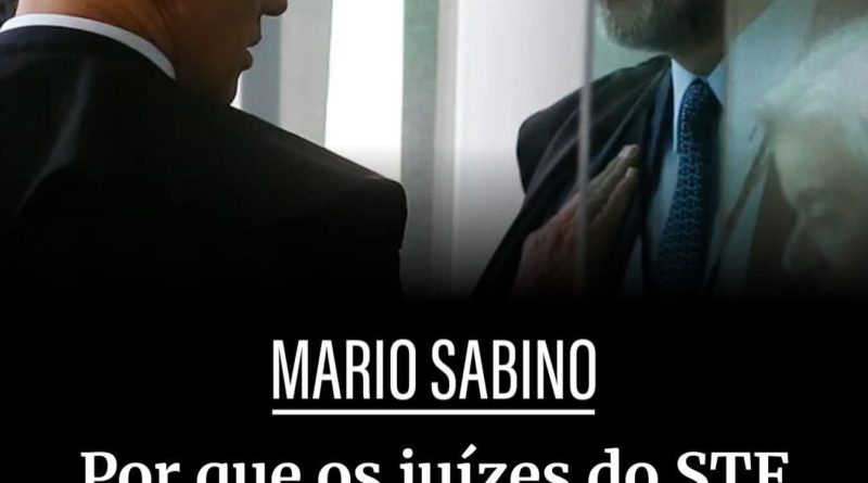 Autocracia é dos juízes do STF.