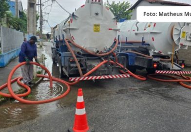 Equipes seguem nas ruas para prevenir novos alagamentos