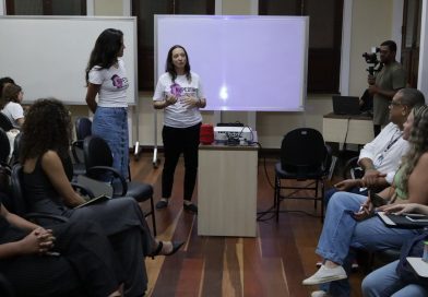 A abertura do curso “Tecendo Redes