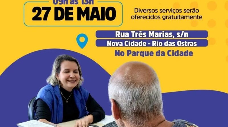 Prefeitura de Rio das Ostras realiza nesta quarta-feira, 27 de maio, mais uma edição da Ação Social