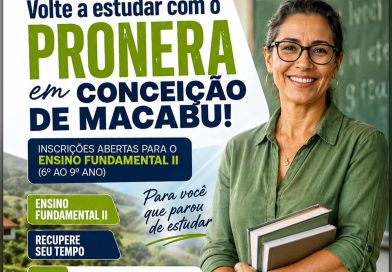 Inscrições abertas para o PRONERA em Conceição de Macabu!
