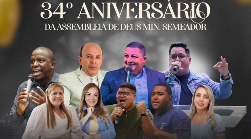 34 ANOS DE UMA HISTÓRIA SEMEADA POR DEUS