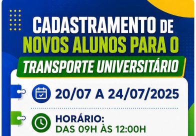 TRANSPORTE UNIVERSITÁRIO GRATUITO