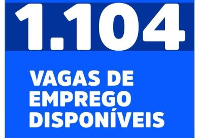 Agosto começa com 1.104 vagas