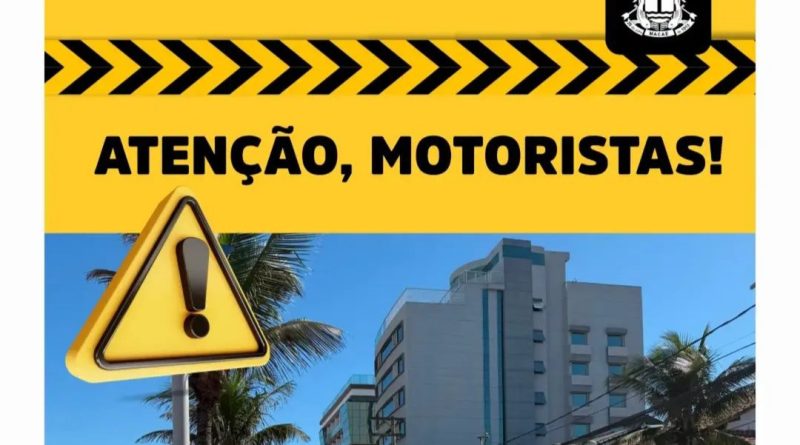 Atenção, motoristas!