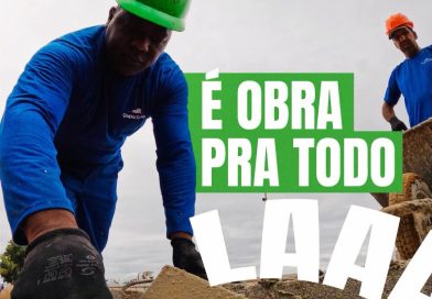 É obra pra todo lado em Cabo Frio!